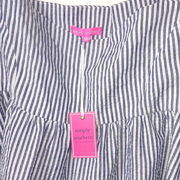 NWT Simply Southern Women's XL Baby Doll Style Shirt - Picture 3 of 8